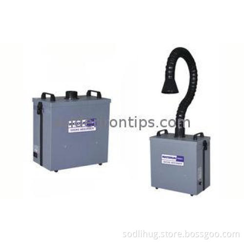 Single Tube Solder Smoke Absorber Triple Filter Welding Fum